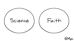 "Science and Faith" by Ryan Tracey is licensed under CC BY-NC-ND 2.0